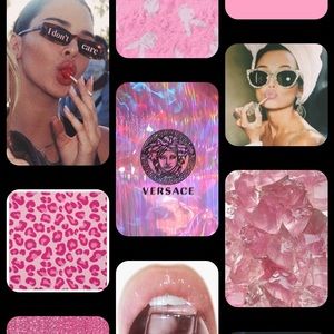 PINK photo collage